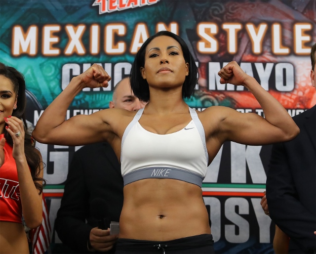 Photos Cecilia Braekhus Kali Reis Ready For Battle Boxing News 0713